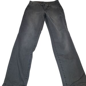 Talbots Signature Ankle Jeans Size 8 Gray Denim Mid Rise Stretch Pants